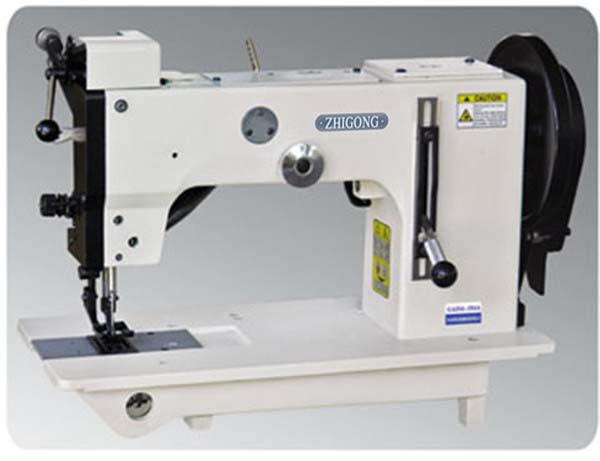 GA204-104A  Two points zigzag sewing machine with upper and lower Complex Feeding for thick materials