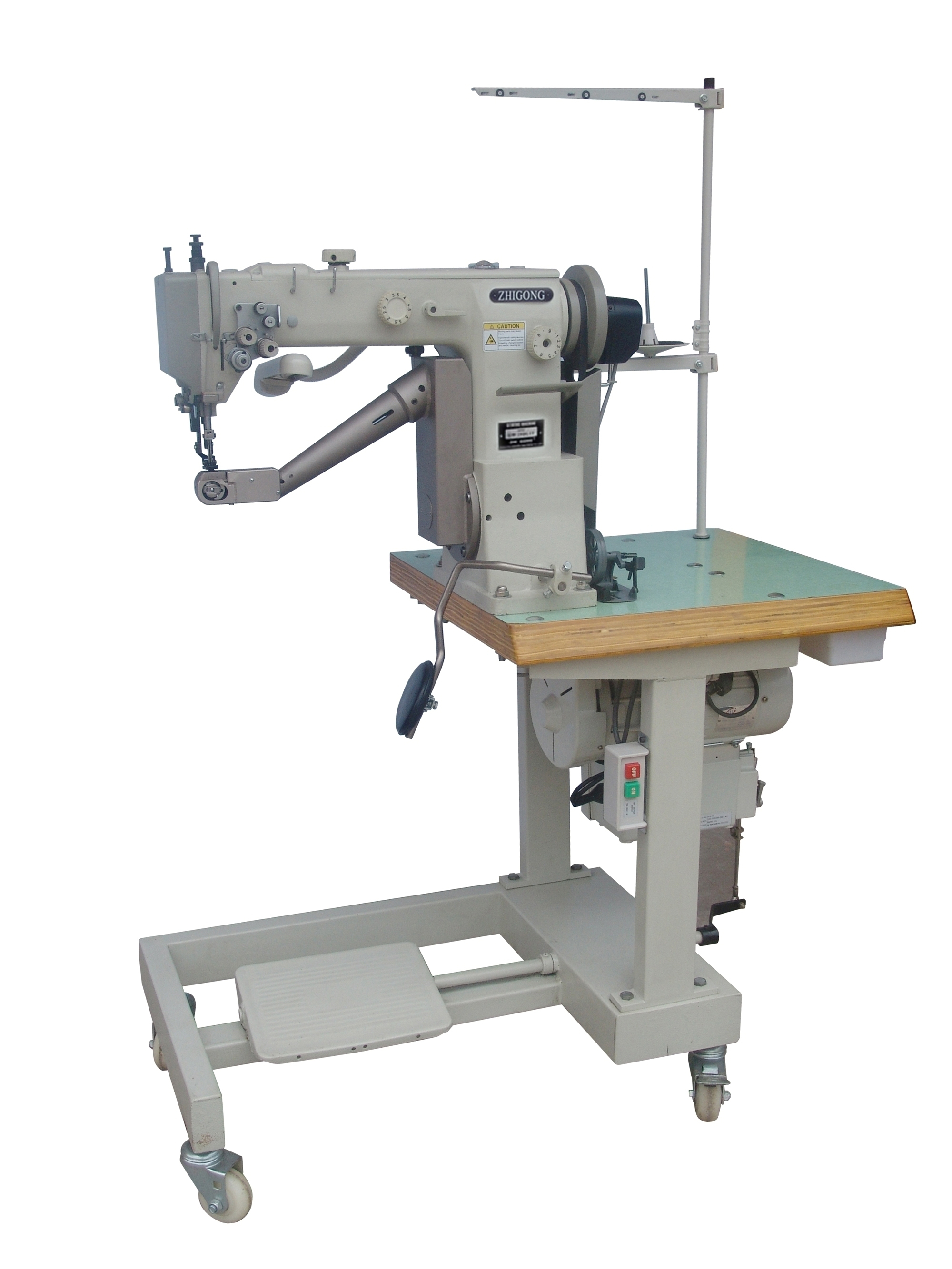 GA-1400  Double-needle up and down unison feed brace sewing machine