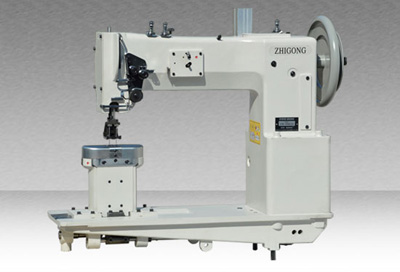 GWN-28BL15 Long-arm Post-bed Type Sewing Machine for Thick Material with Comprehensive Feeding